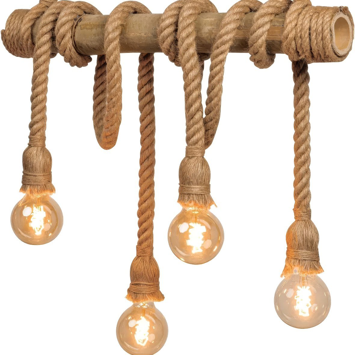 Rope Chandelier view 3