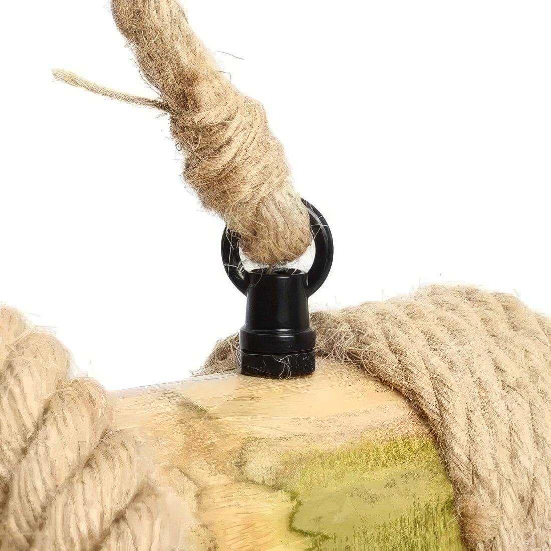 Rope Chandelier view 5