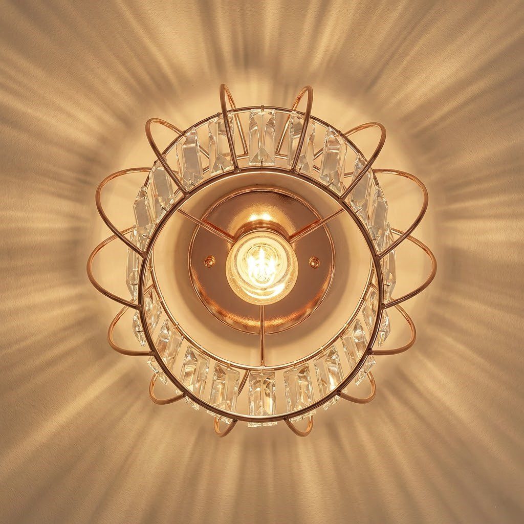 Rose Gold Ceiling Light view 6