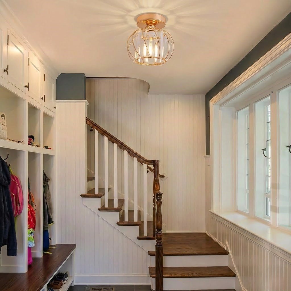 Rose Gold Ceiling Light view 7