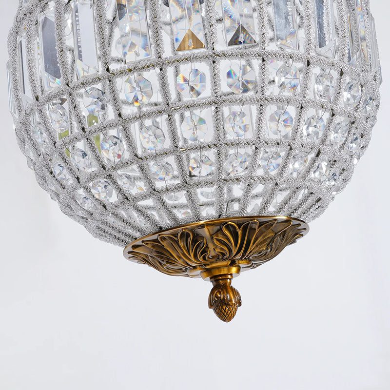 Round Crystal Chandelier view 4