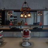 Rustic Hanging Light Fixture view 10