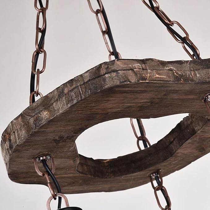 Rustic Hanging Light Fixture view 12