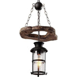 Rustic Hanging Light Fixture view 2