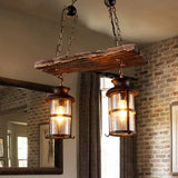 Rustic Hanging Light Fixture view 6
