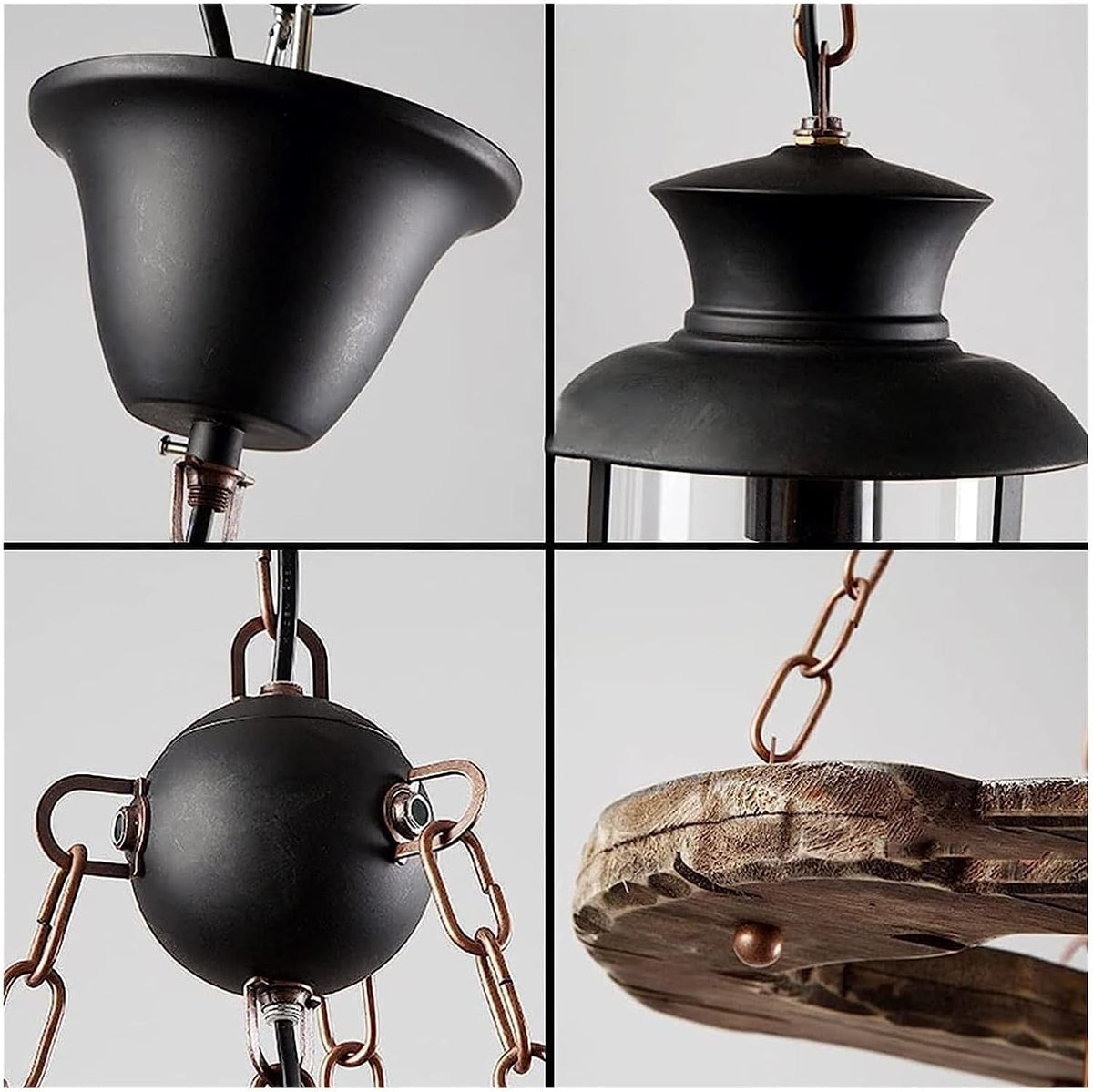Rustic Hanging Light Fixture - image 7