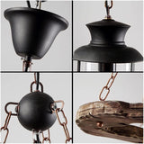 Rustic Hanging Light Fixture view 7