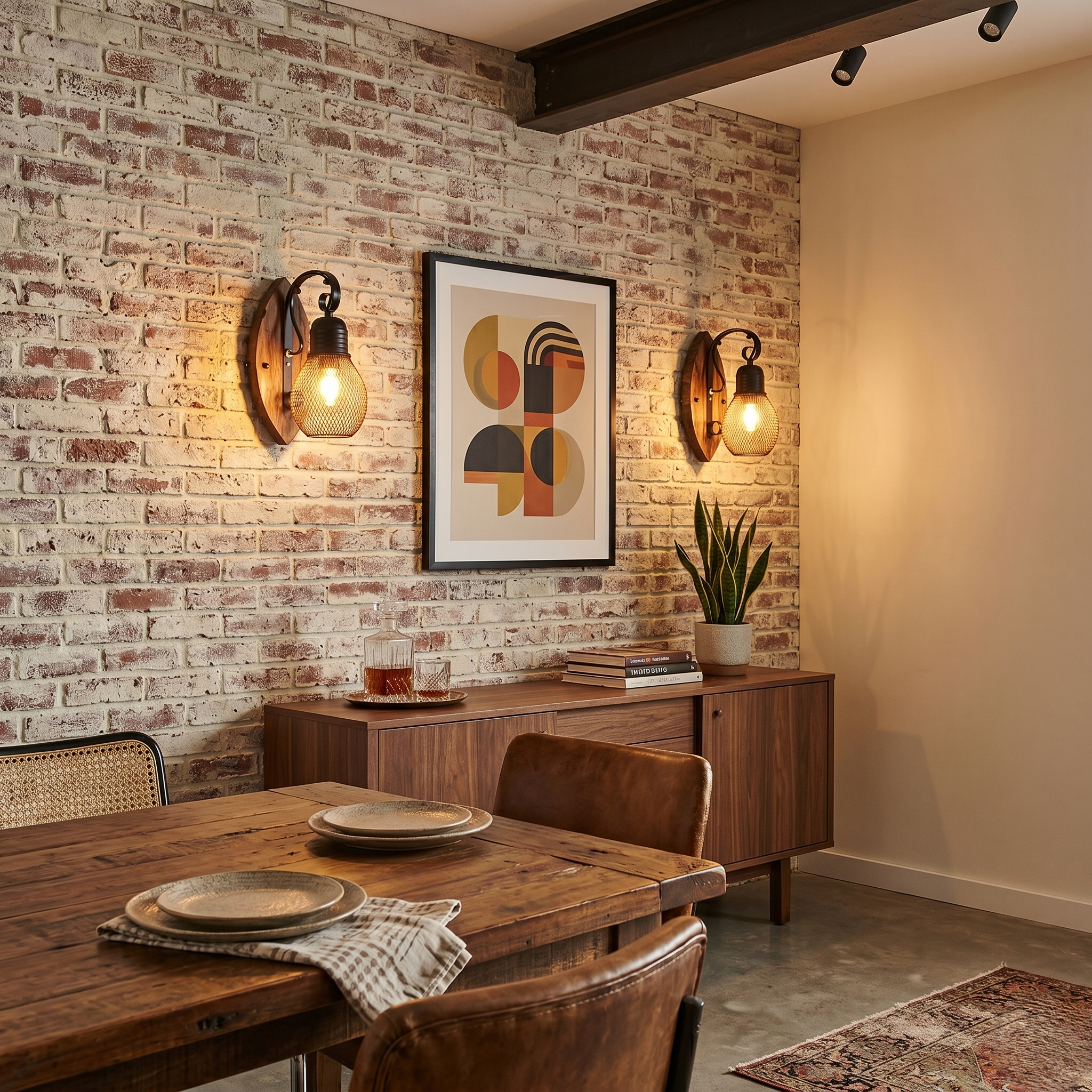 Rustic Wall Light view 2