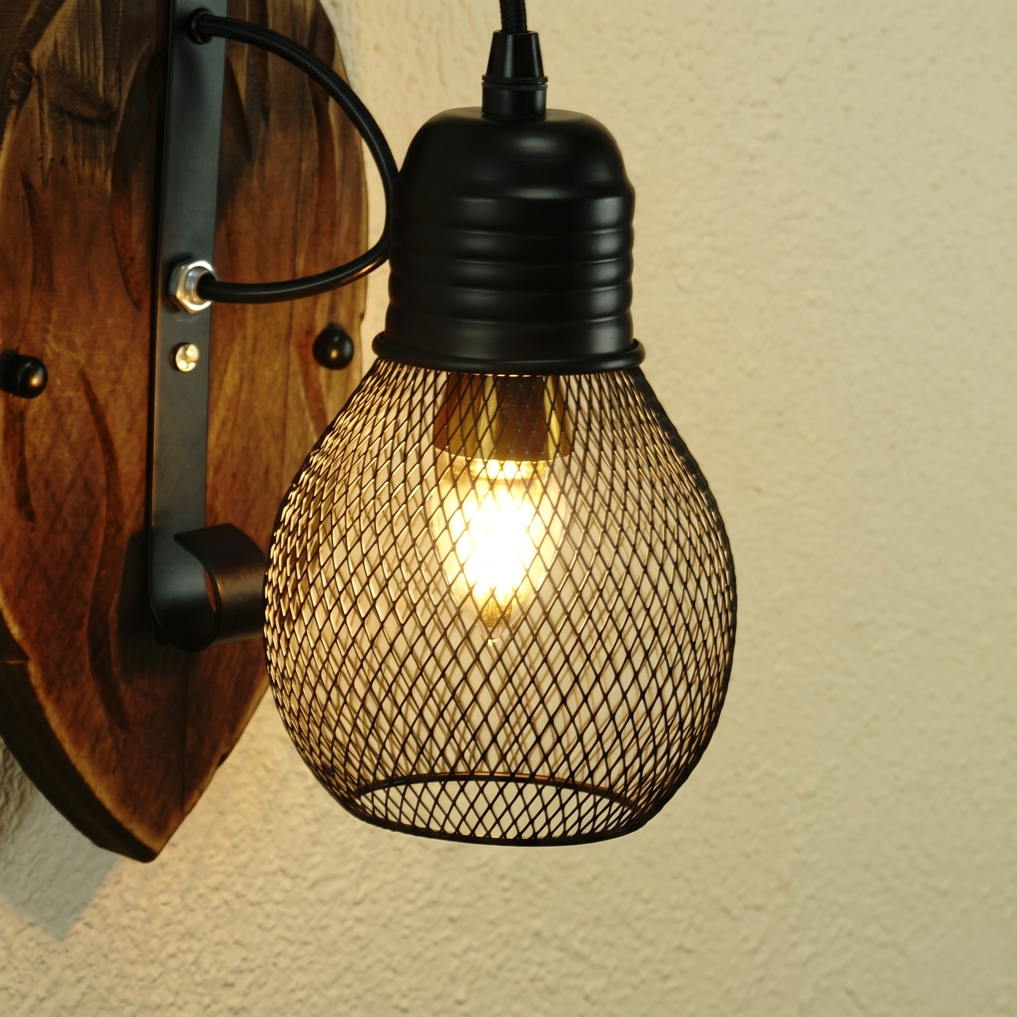 Rustic Wall Light view 3