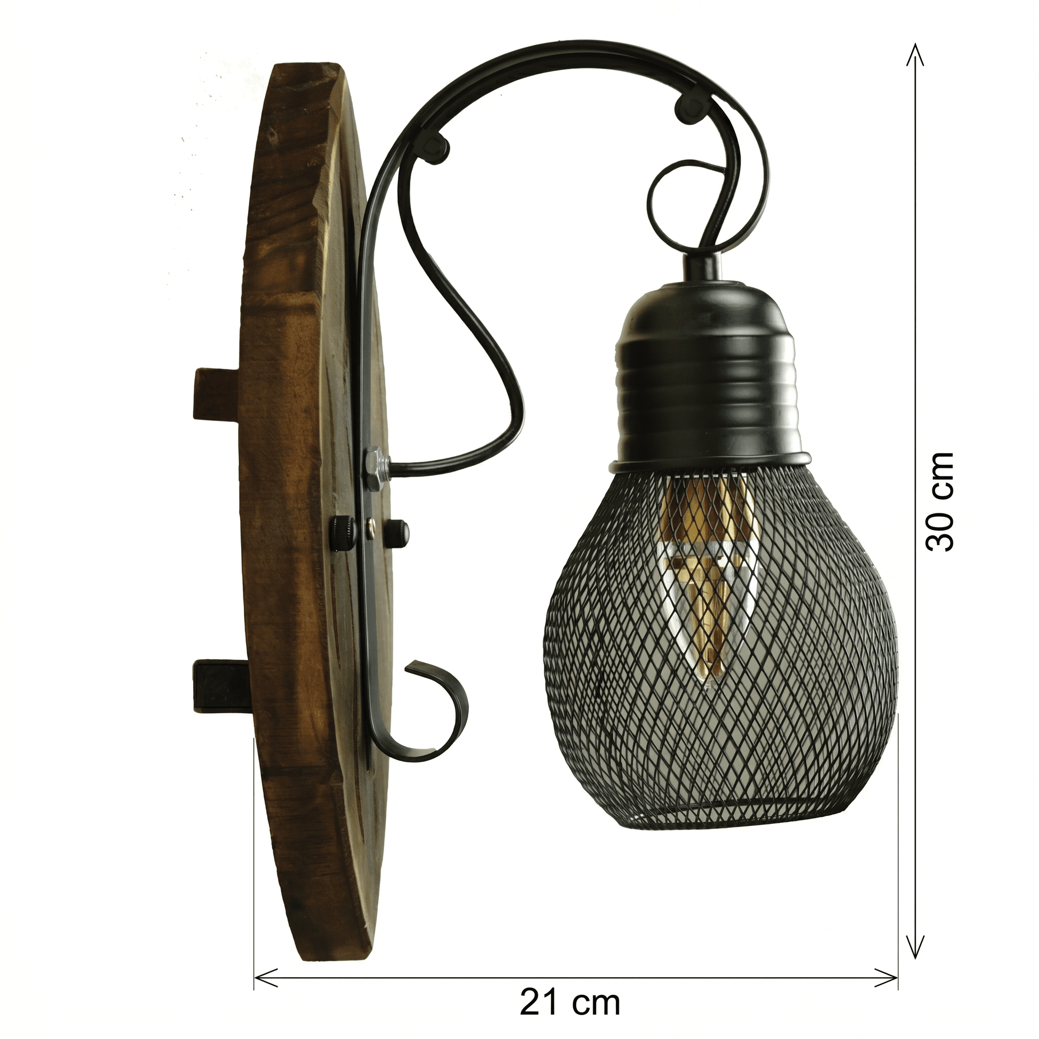 Rustic Wall Light view 4