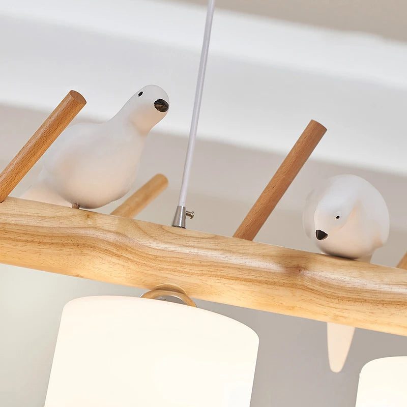 Suspension bois flotté oiseau view 5