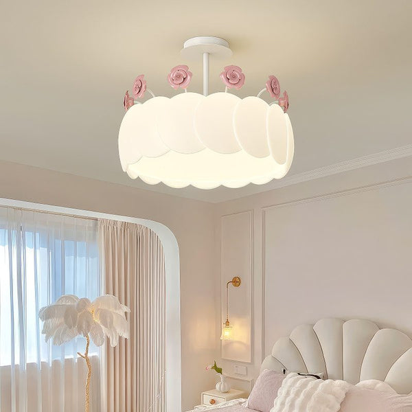 Scalloped Ceiling Light