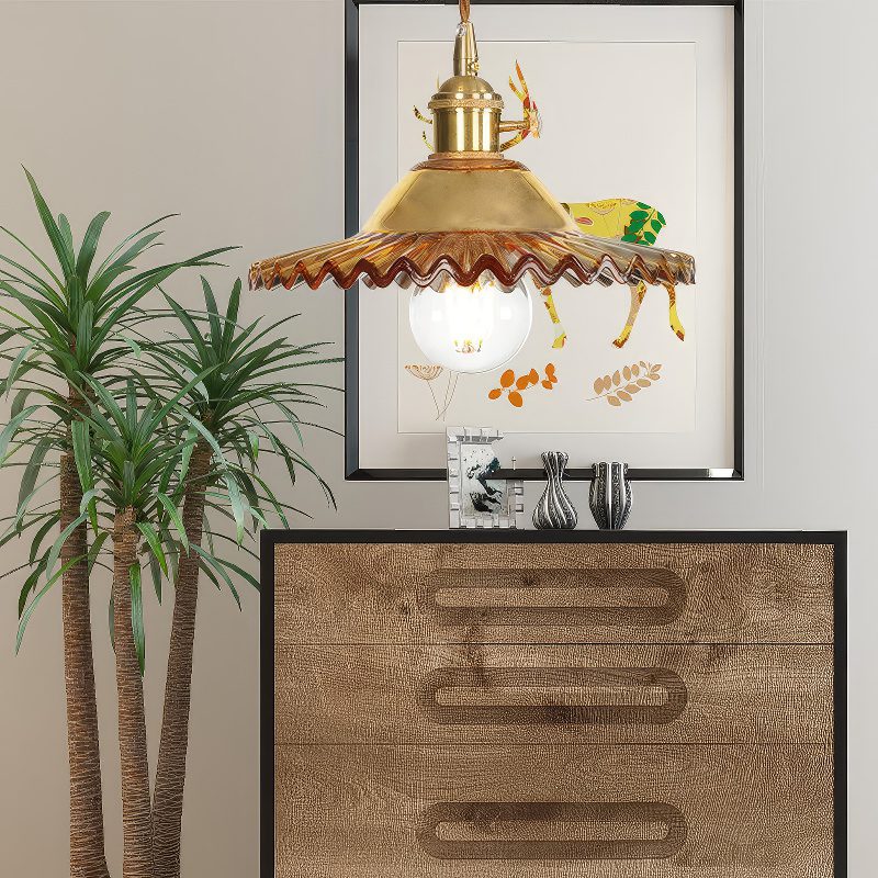 Scalloped Pendant Light view 4