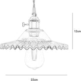 Scalloped Pendant Light view 6