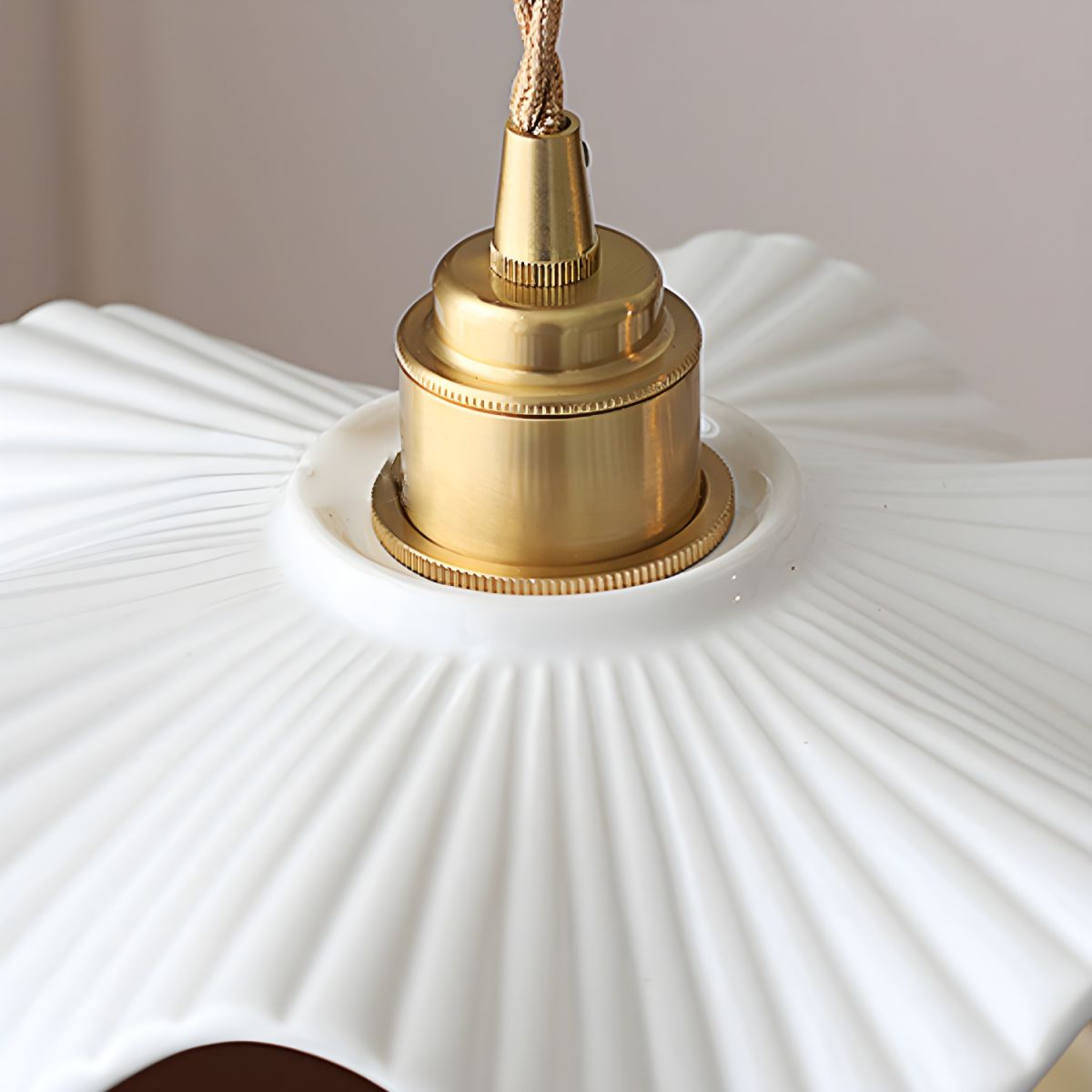 Ceramic Petal Pendant Light - image 4