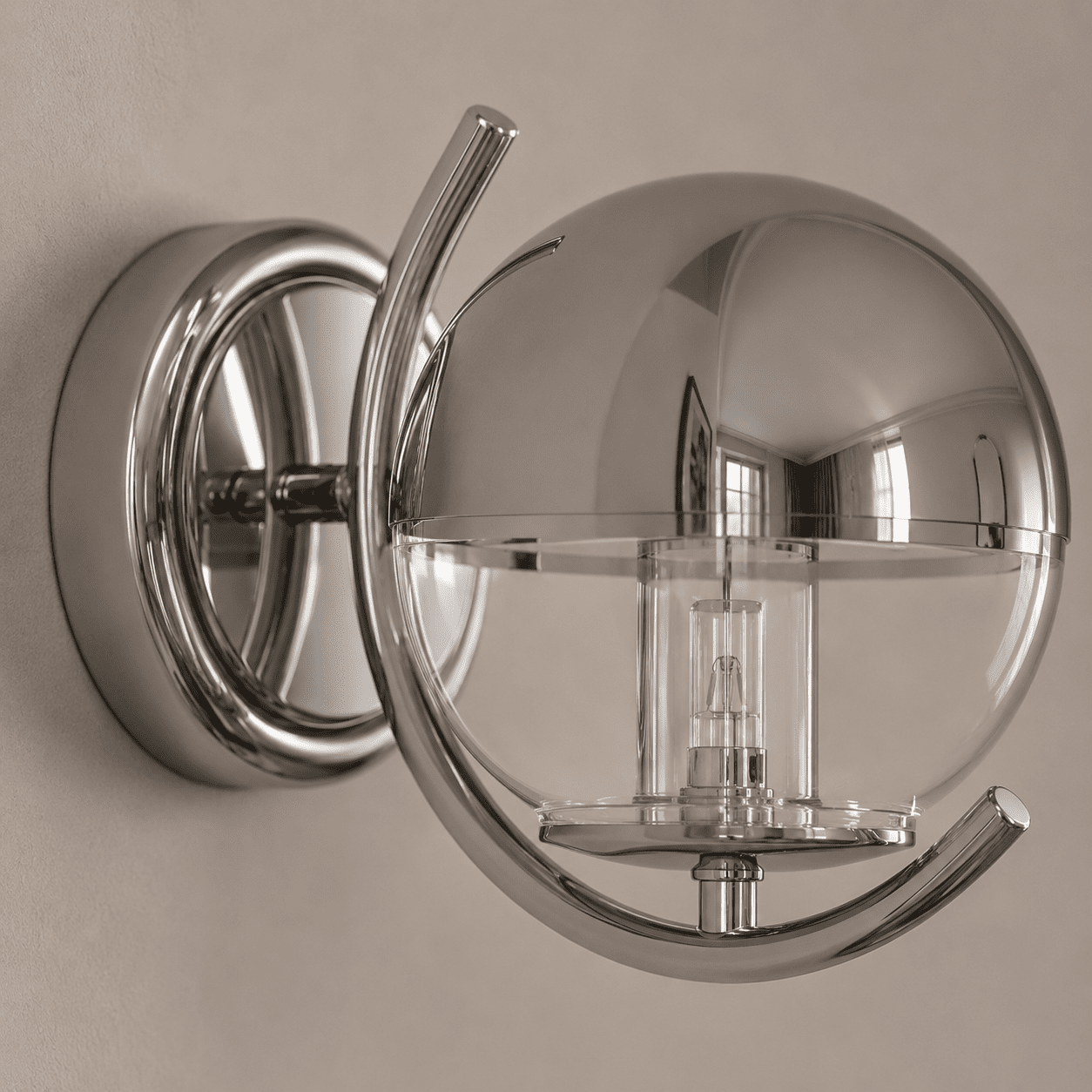Silver Wall Light view 5
