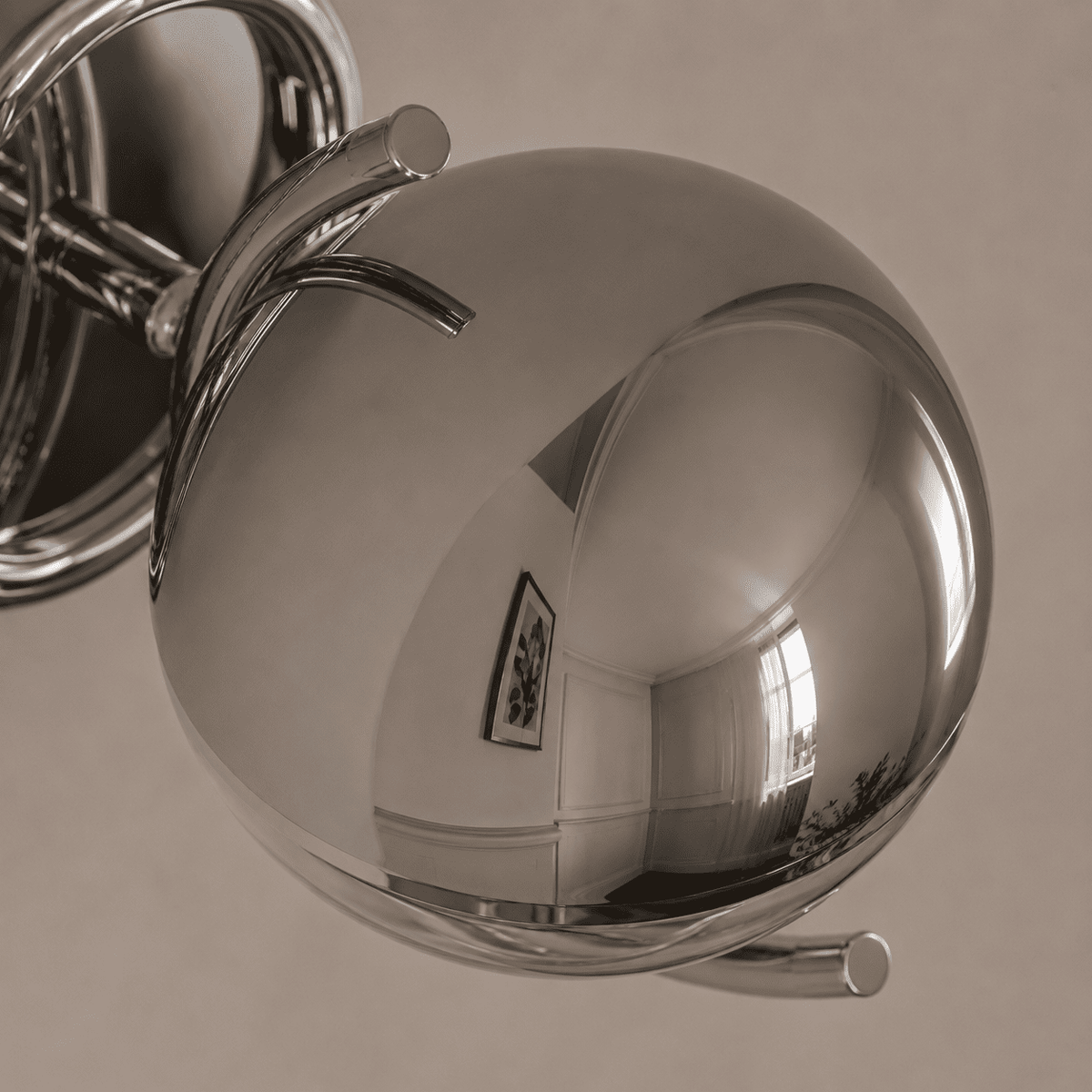 Silver Wall Light - image 6