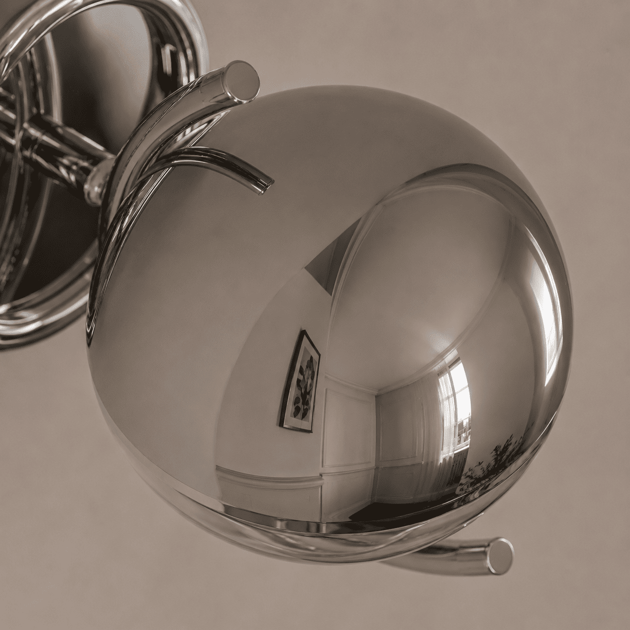 Silver Wall Light view 6
