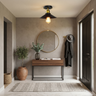 Single Bulb Ceiling Light