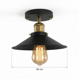 Single Bulb Ceiling Light view 2