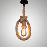 Single Rope Pendant Light view 1