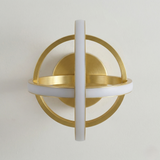 Gold Double Ring Ceiling Light view 4