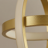 Gold Double Ring Ceiling Light view 8