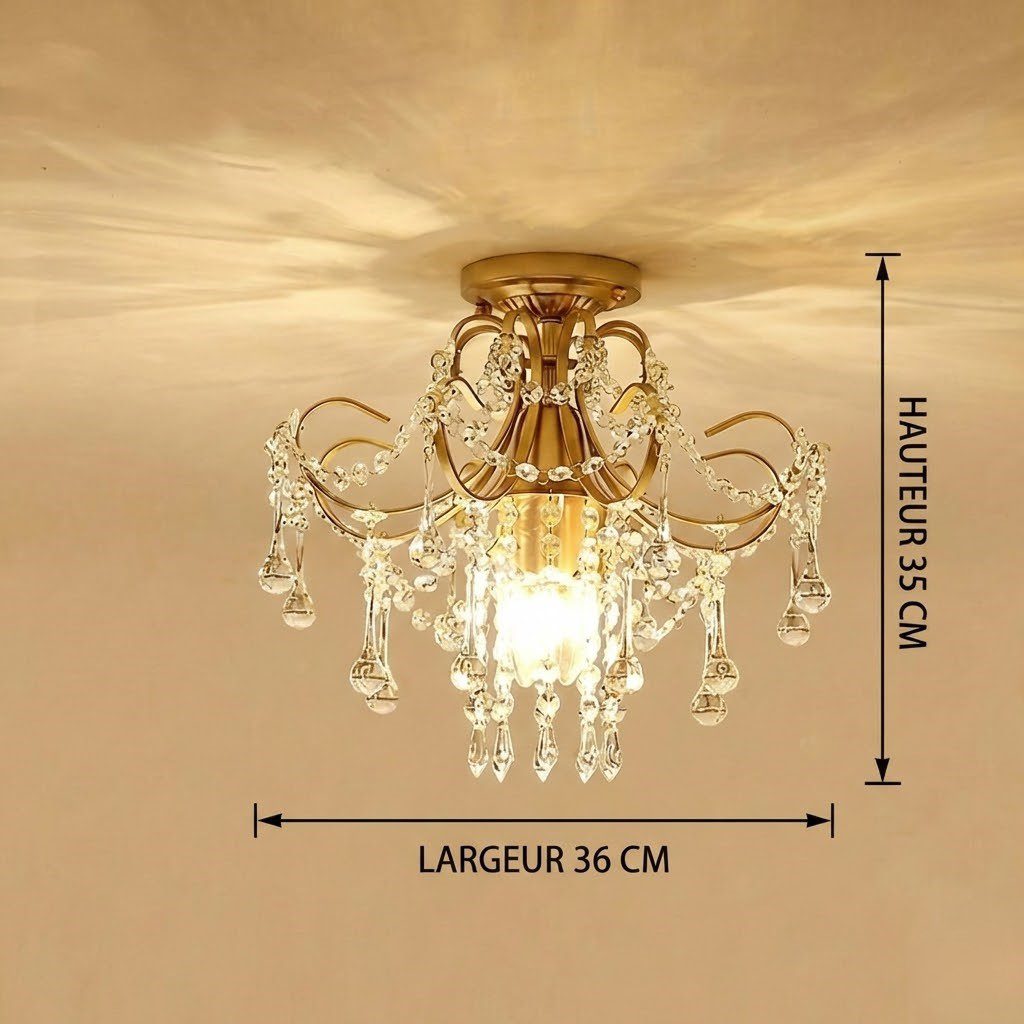 Small Crystal Chandelier view 2