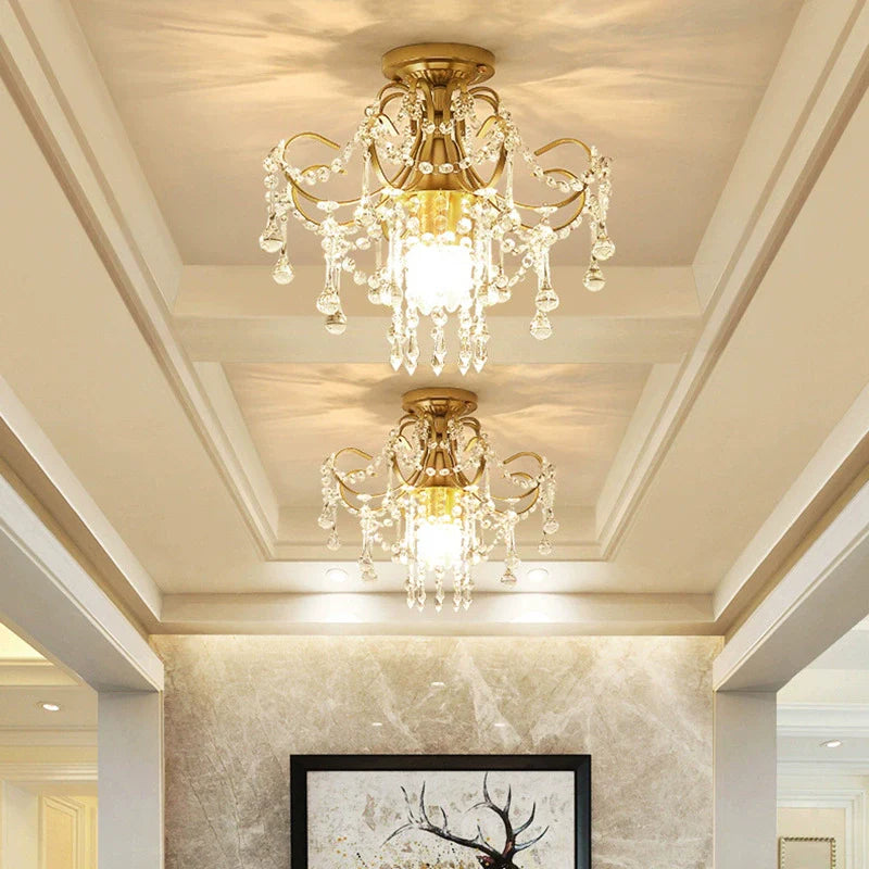 Small Crystal Chandelier view 3