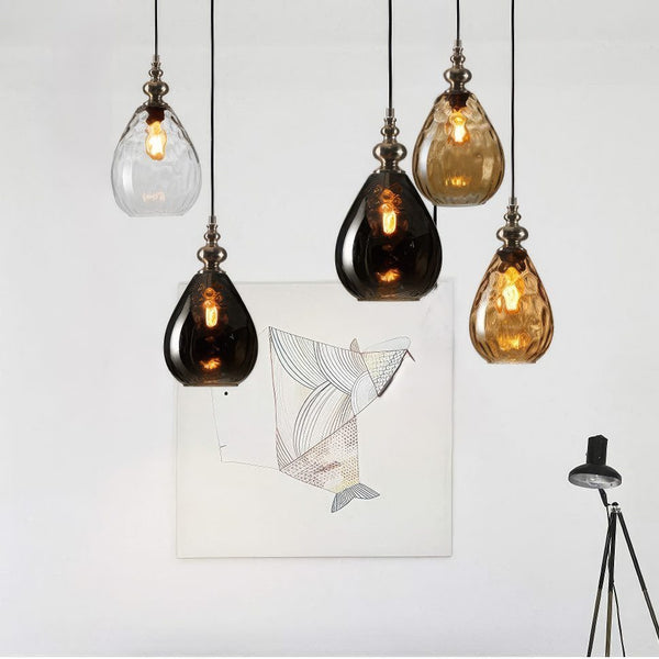 Small Glass Pendant Lighting