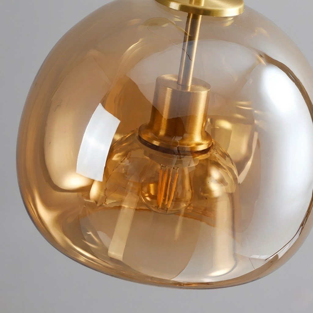 Smoked Glass Ceiling Light view 11