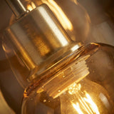Smoked Glass Ceiling Light view 9