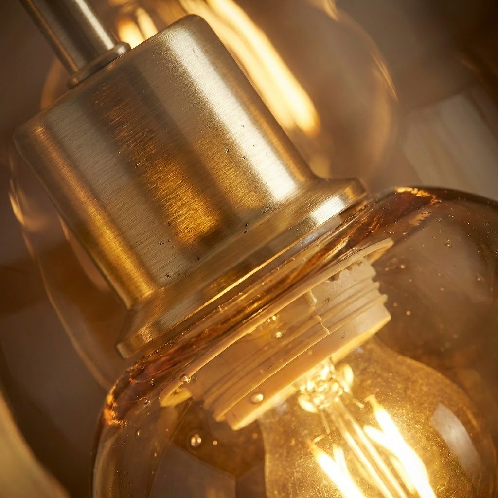 Smoked Glass Ceiling Light view 9