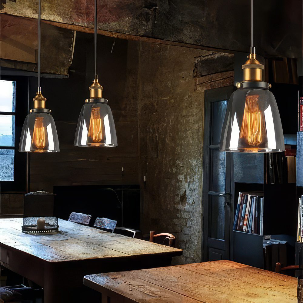 Smoked Glass Pendant Lights view 7