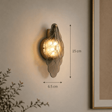 Smoked Glass Wall Lights view 3