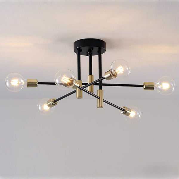 Six-Arm Sputnik Ceiling Light