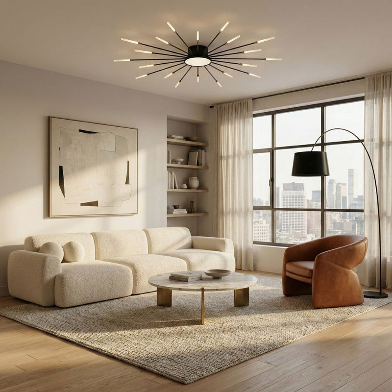 Dimmable Sputnik LED Ceiling Light