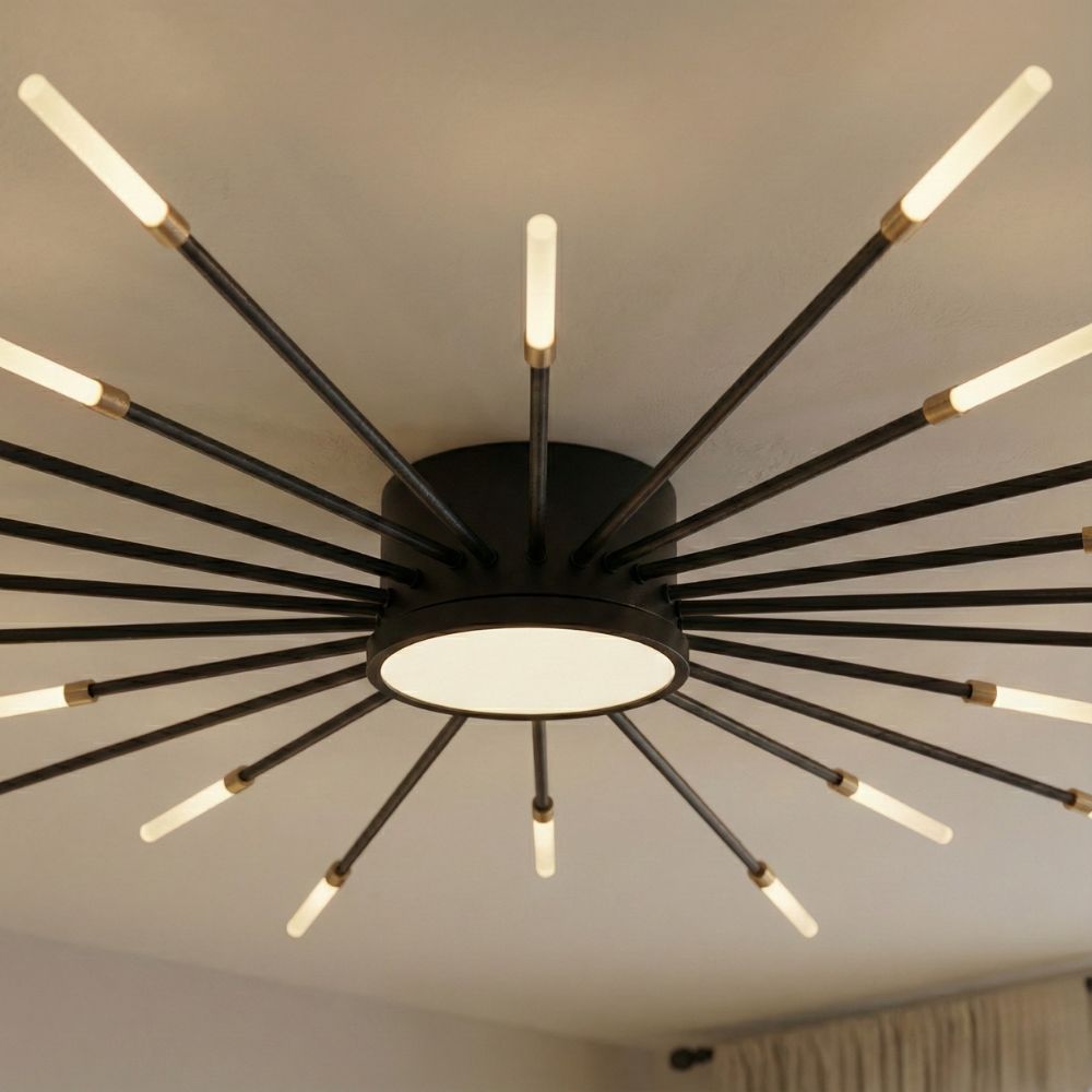 Dimmable Sputnik LED Ceiling Light view 4