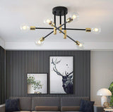 Six-Arm Sputnik Ceiling Light view 4