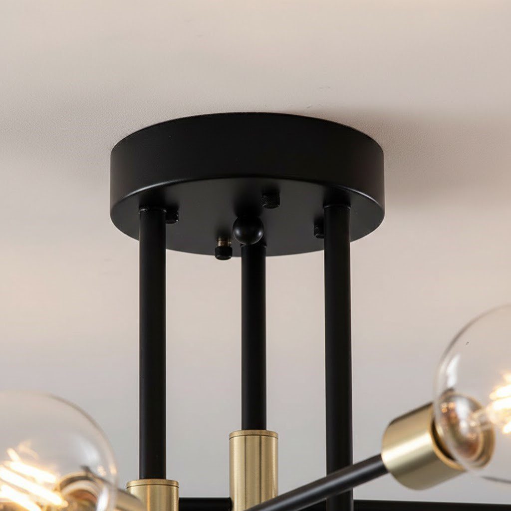 Six-Arm Sputnik Ceiling Light view 7