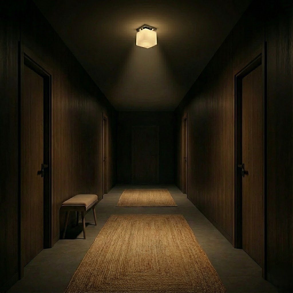 Square Ceiling Light view 8