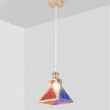 Stained Glass Pendant Light view 1
