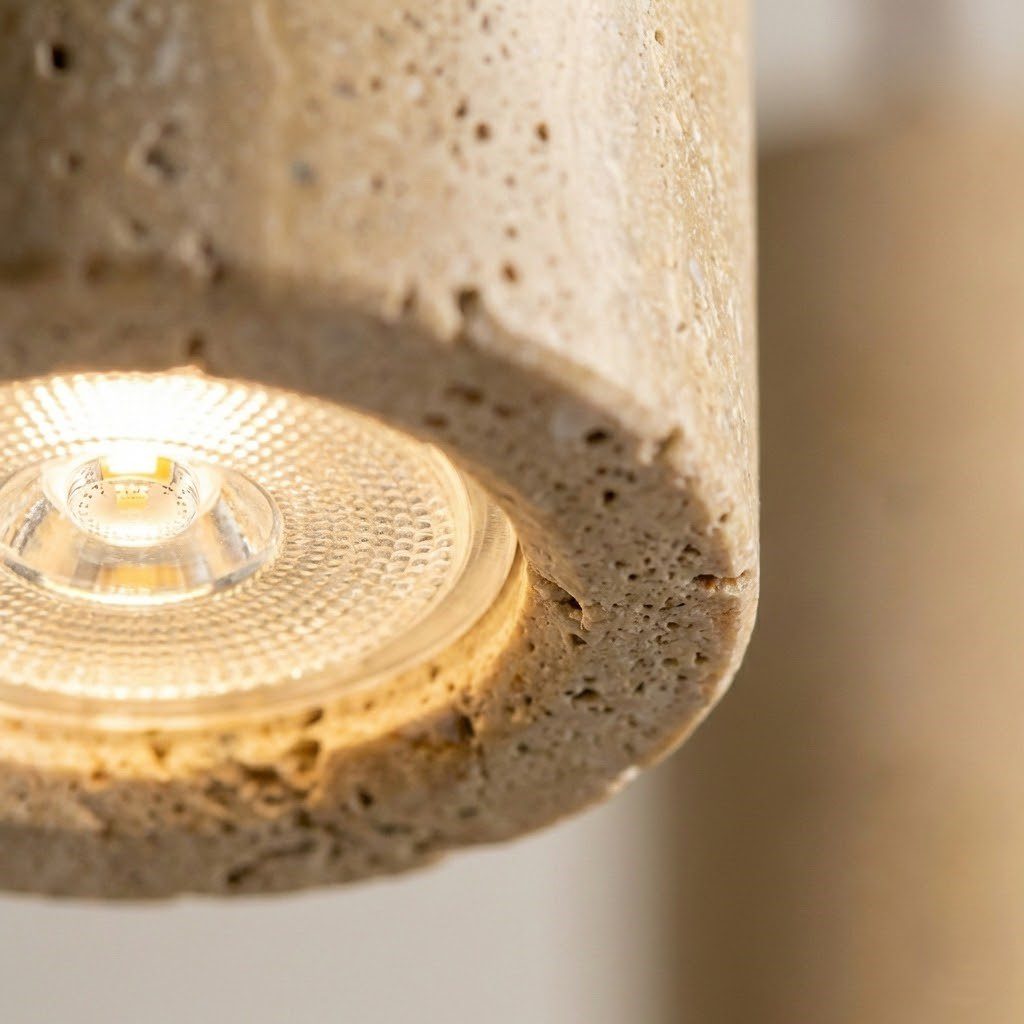 Stone Cylinder Pendant Light view 6