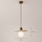 Stone Disc Pendant Light view 2