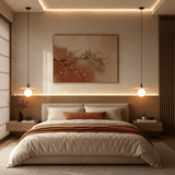 Stone Disc Pendant Light view 3