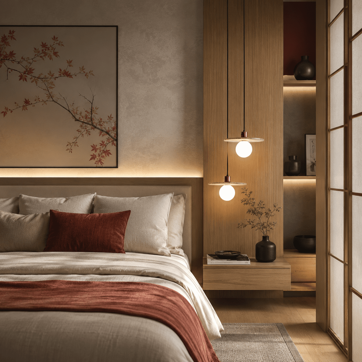 Stone Disc Pendant Light view 6