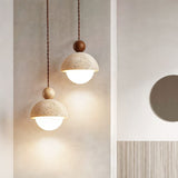 Stone Dome Pendant Light view 1