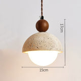 Stone Dome Pendant Light view 7