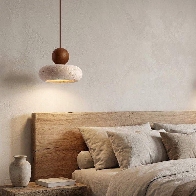 Stone Pendant Light
