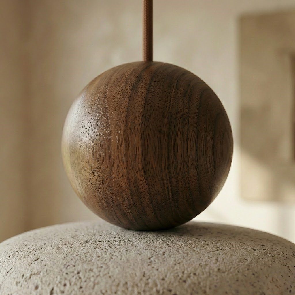 Stone Pendant Light view 3